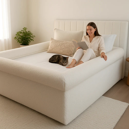 PLUSH™ BORDERED BED SHEET